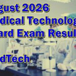 Medical Technologist Board Exam Result August 2026