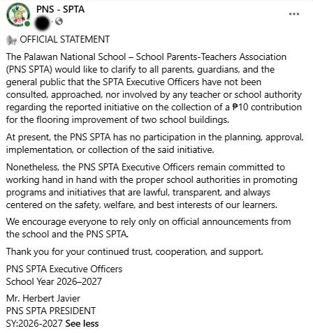 Palawan National School