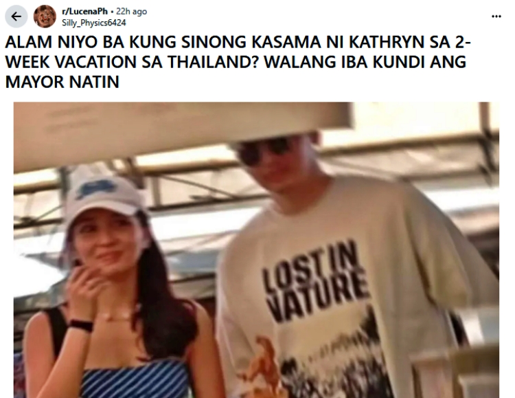 kathryn bernardo mark alcala post