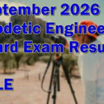 Geodetic Engineer Board Exam Results September 2026