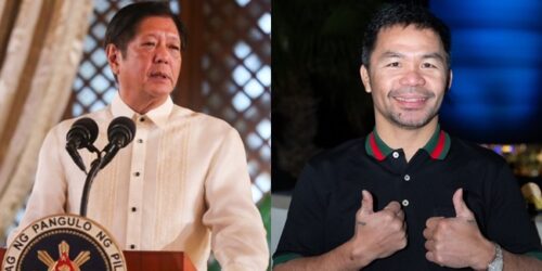 Manny Pacquiao, Bongbong Marcos