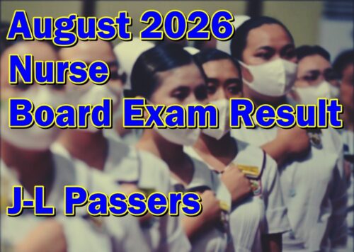 Nurse Board Exam Result August 2026