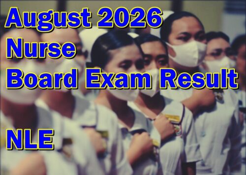 Nurse Board Exam Result August 2026