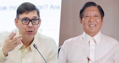 Ralph Recto, Bongbong Marcos
