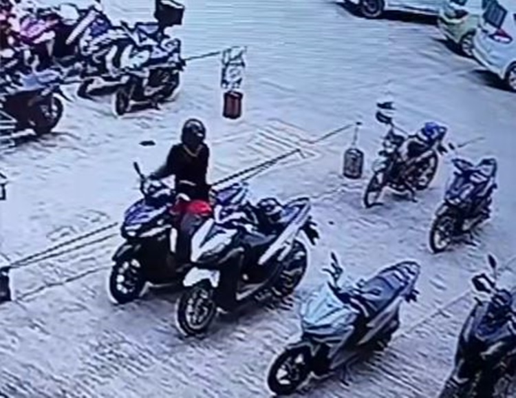 Parked Motorcycle