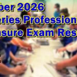 Fisheries Professional Licensure Exam Result October 2026